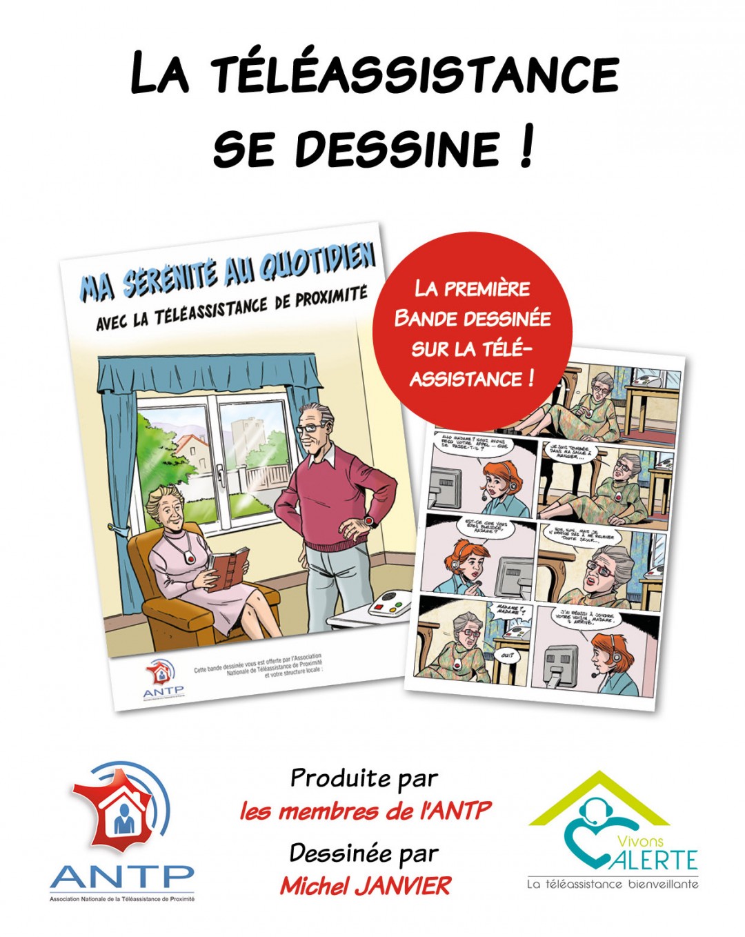 Affiche BD Téléassistance ANTP