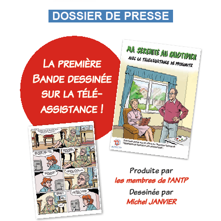 Dossier de presse : la 1ère BD sur la téléassistance