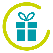 pictogramme paquet cadeaux